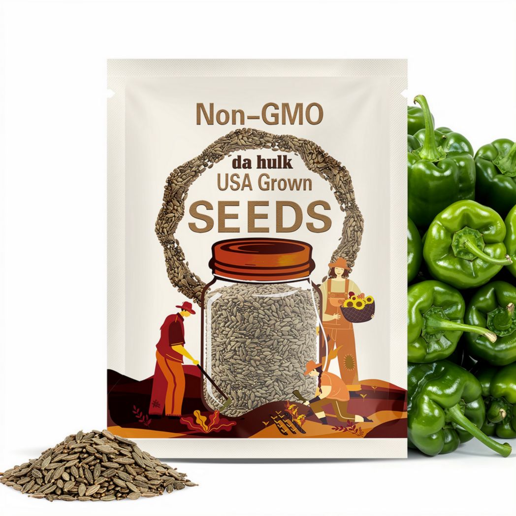 Da Hulk Super Hot Pepper Seeds