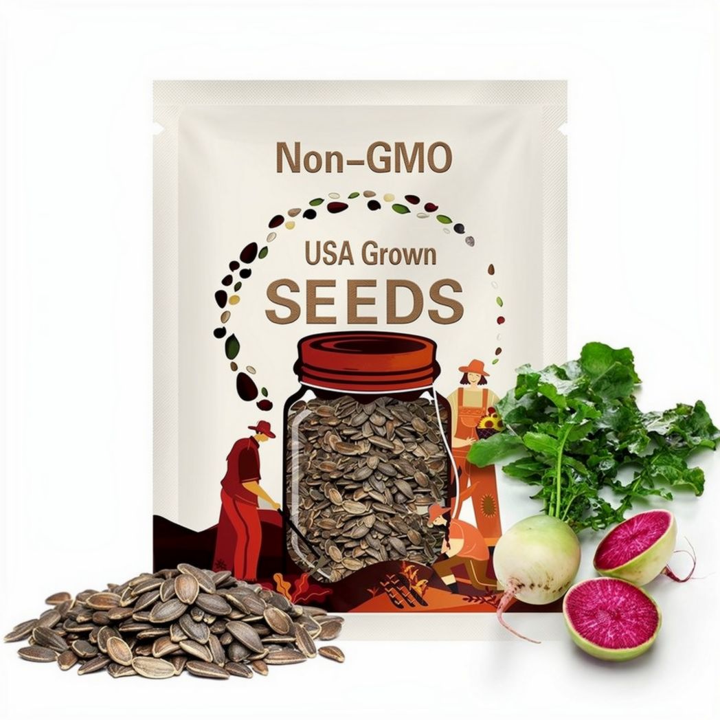 Watermelon radish (Chinese red meat radish) seeds