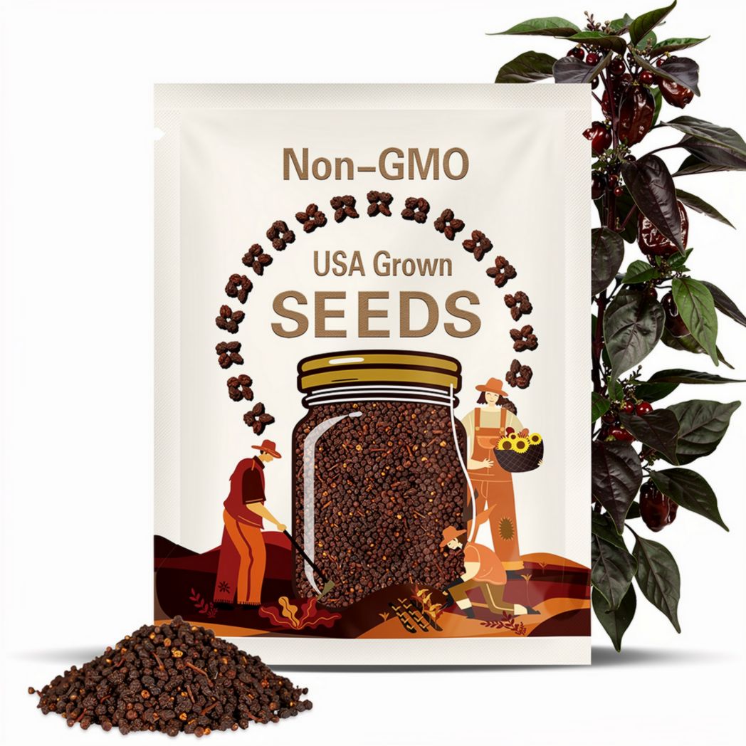 Chocolate Carolina Reaper Pepper Seeds