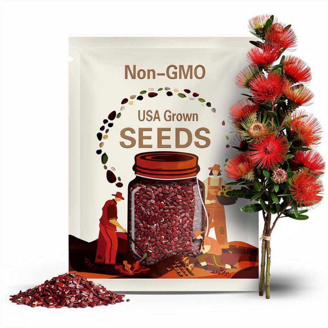 Pohutukawa Red Christmas Tree (Metrosideros Excelsa) Seeds