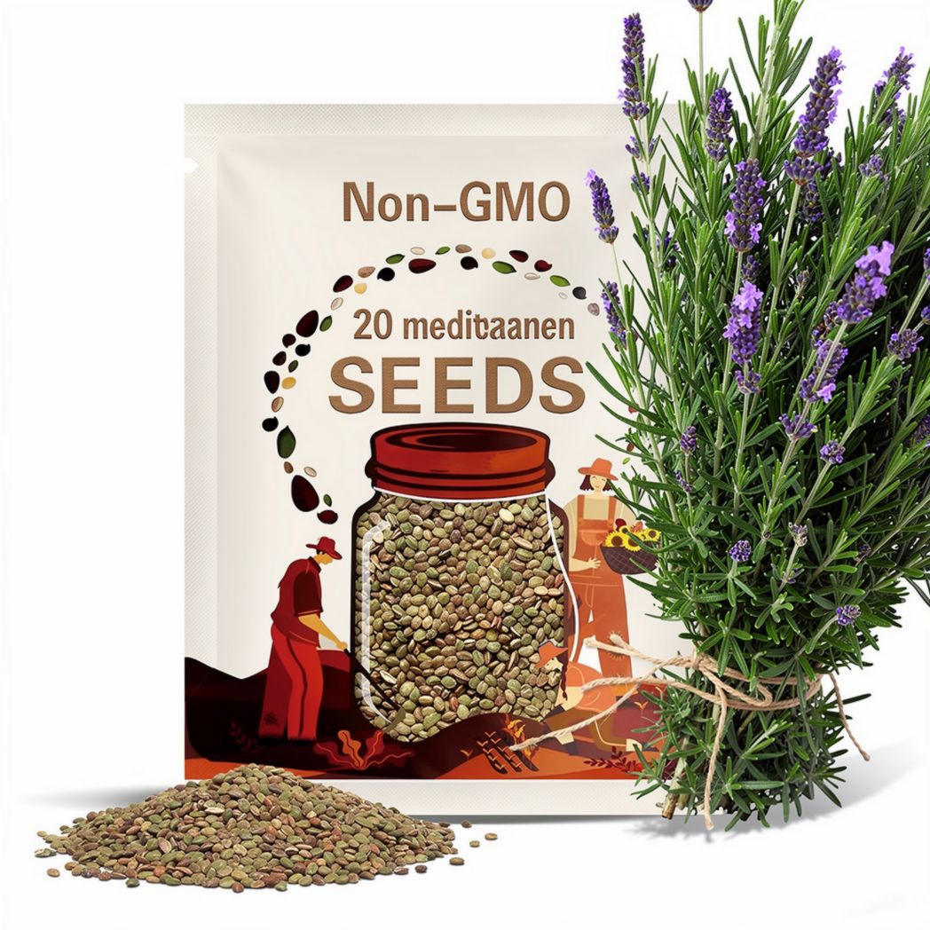 20 MEDITERRANEAN THYME Spiked Thymbra Spicata Pink Savory Herb Za’atar Perennial Herb Flower Seeds