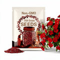 Red Climbing Rose Seeds: Rare Heirloom Variety, Vertical Blooms