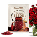 Crimson Red Climbing Rose Seeds: Rare Heirloom Variety