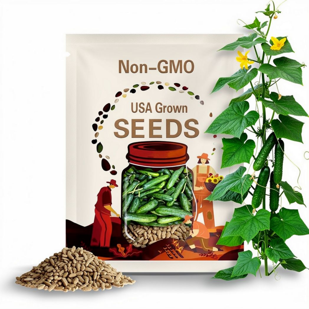 Beit Alpha Cucumber Seeds 50+ Persian Vegetable Garden NON-GMO USA
