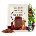 1000+ Seeds | Mixed Fruit & Berry Seeds | Strawberry, Blueberry, Melon, Raspberry | Heirloom Non-GMO Garden Seed Pack