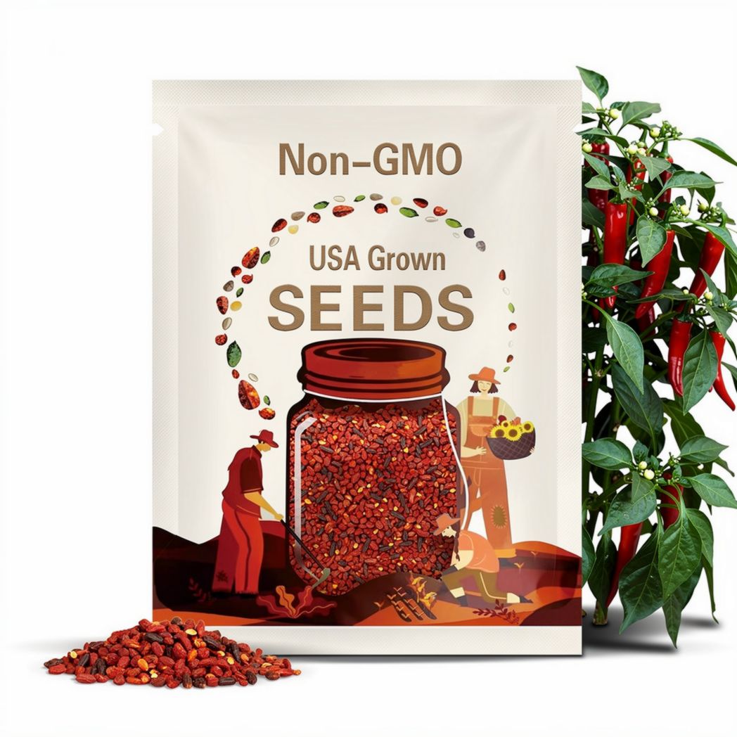 Cayenne (Cayenetta) Organic Pepper Seeds