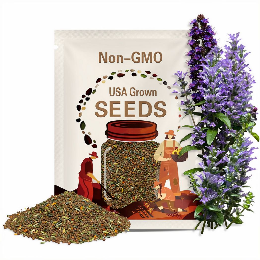Pride of Madeira Seeds *FREE Shipping!* Fresh & Organic Echium candicans seeds | Purple Outdoor Flower Seeds Bulk | Echium fastuosum